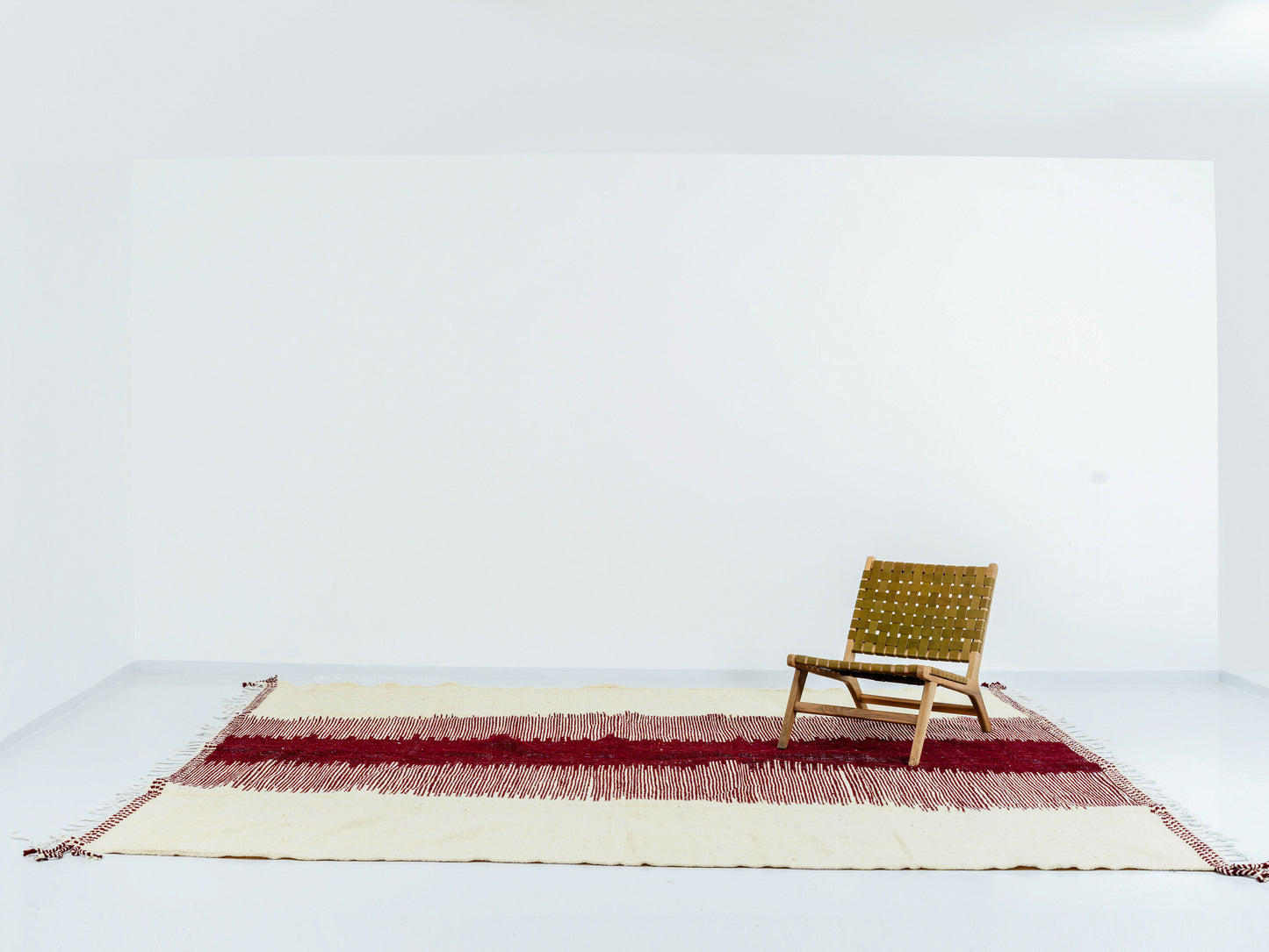 Tapis berbère Kilim n°2630 - Sashimi XL - 357 x 290 cm