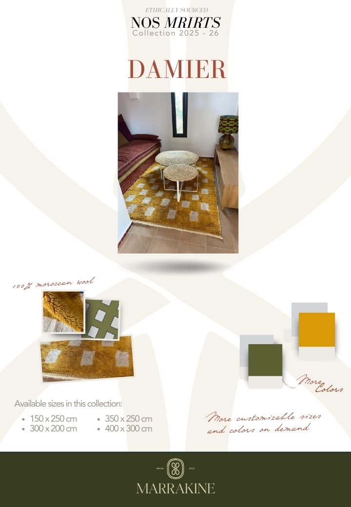 Mrirt DAMIER - Offre personnalisable