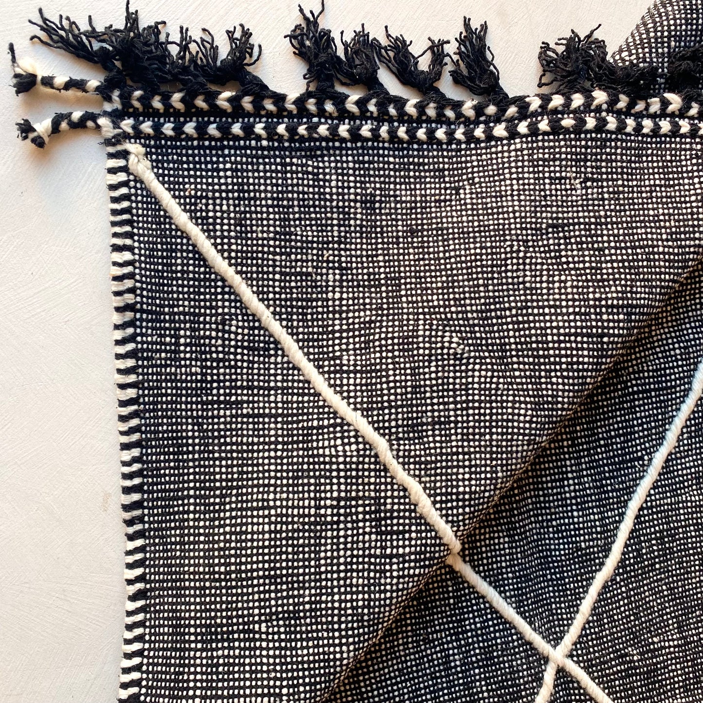 Tapis berbère Kilim n°3239 - Night - 240 x 154 cm