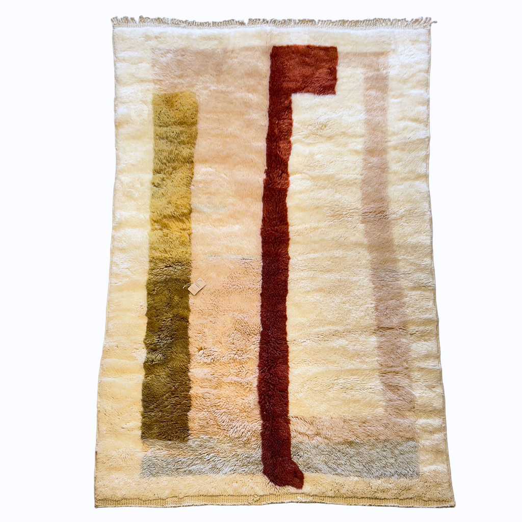 Mrirt Berber rug n°2900 - Lagoon - 245 x 157 cm