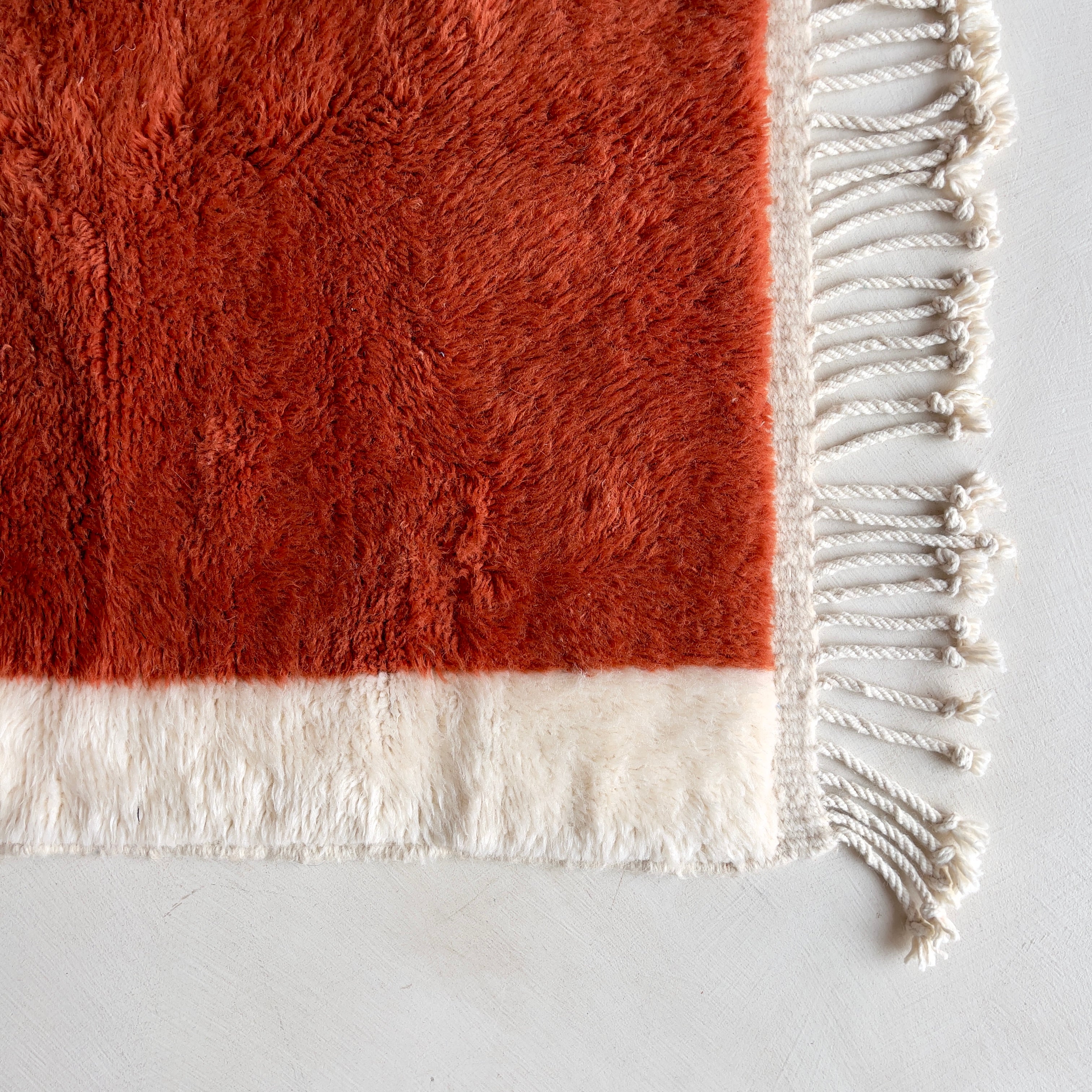 Berber Mrirt rug #3136 - Mahogany
