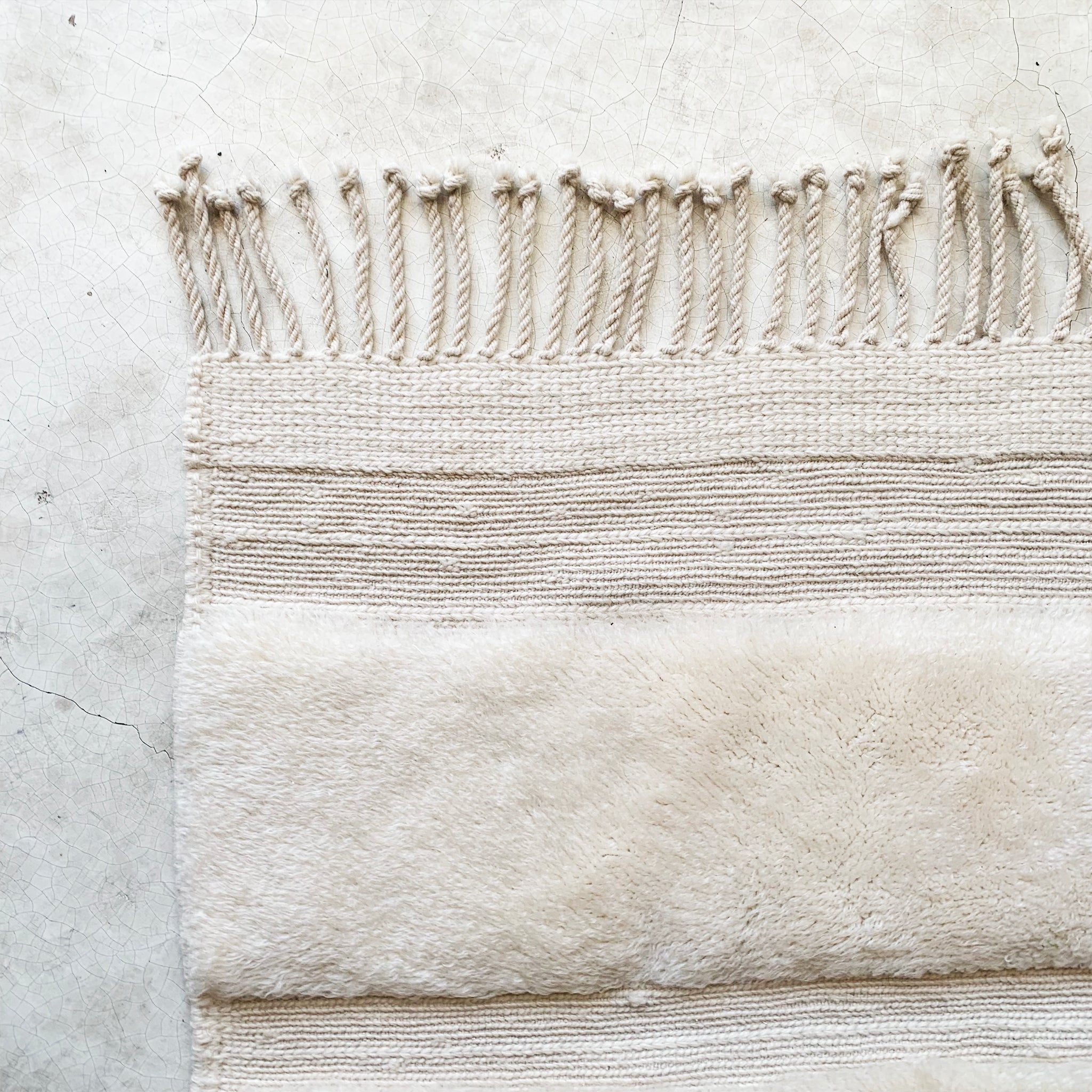 Tapis berbère couloir n°2919 - Nuage - 303 x 98 cm