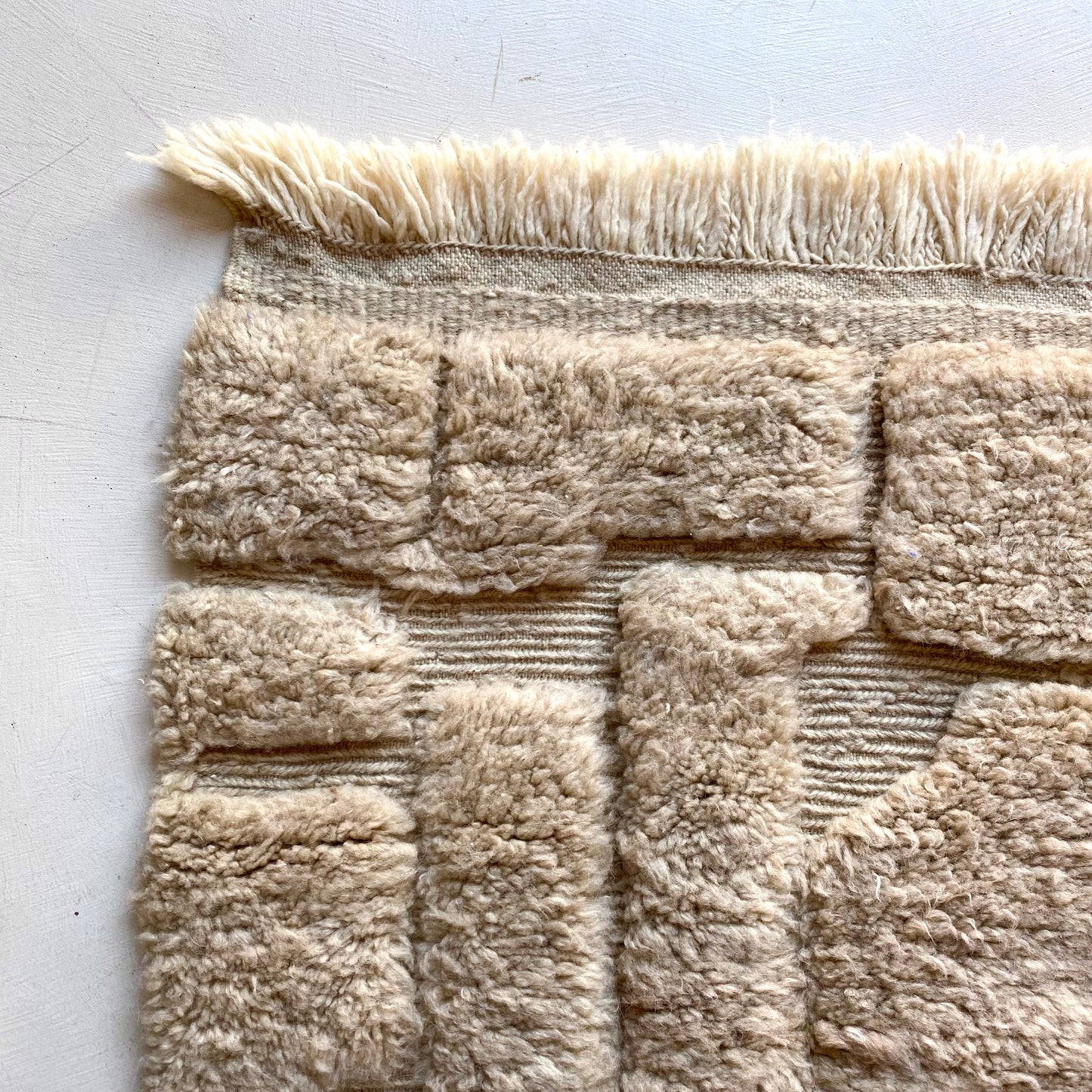 Tapis berbère Mrirt n°3240 - Wooly - 316 x 210 cm