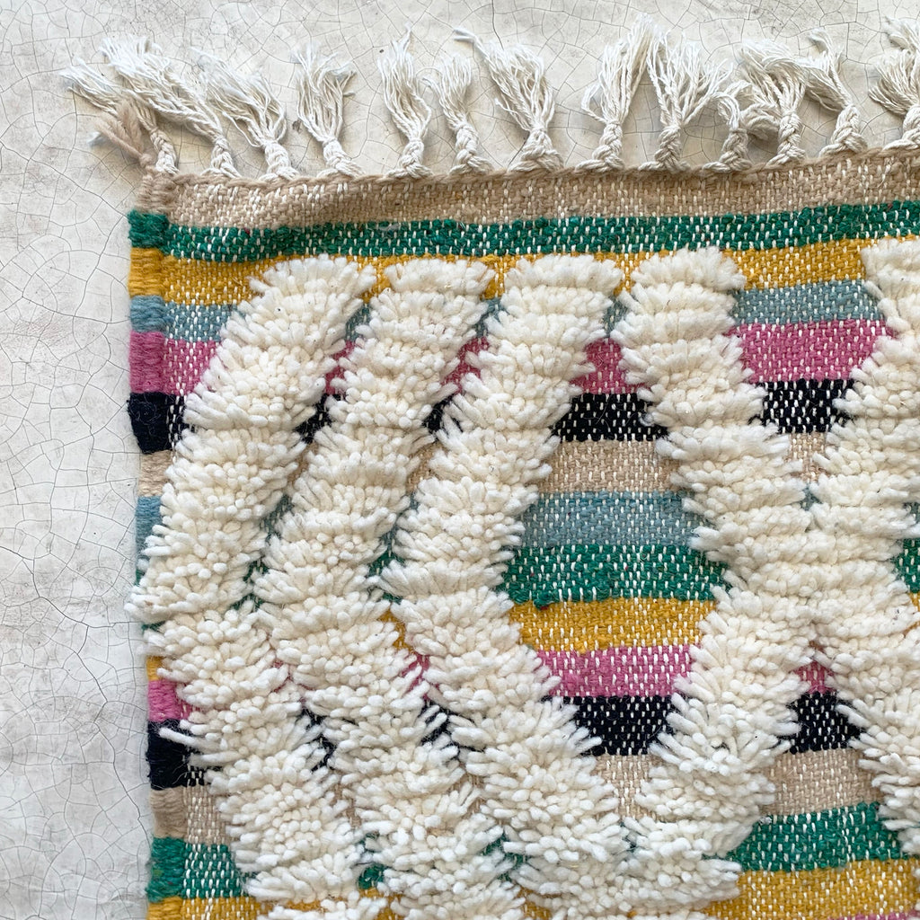 Tapis berbère couloir n°2946 - Marée - 294 x 73 cm