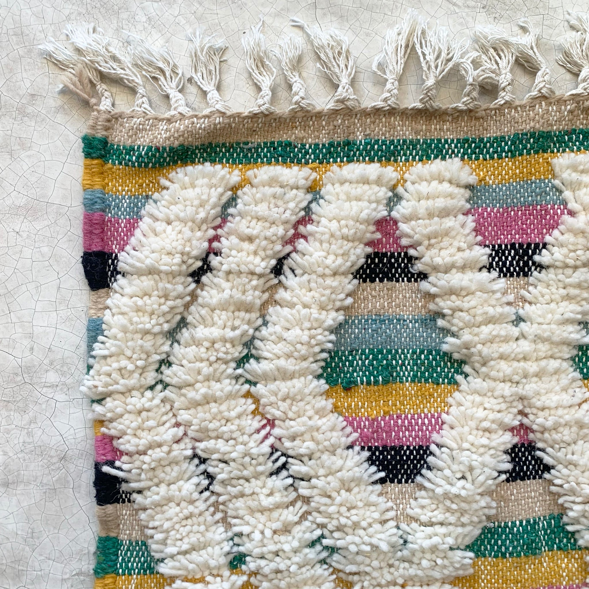 Tapis berbère couloir n°2946 - Marée - 294 x 73 cm