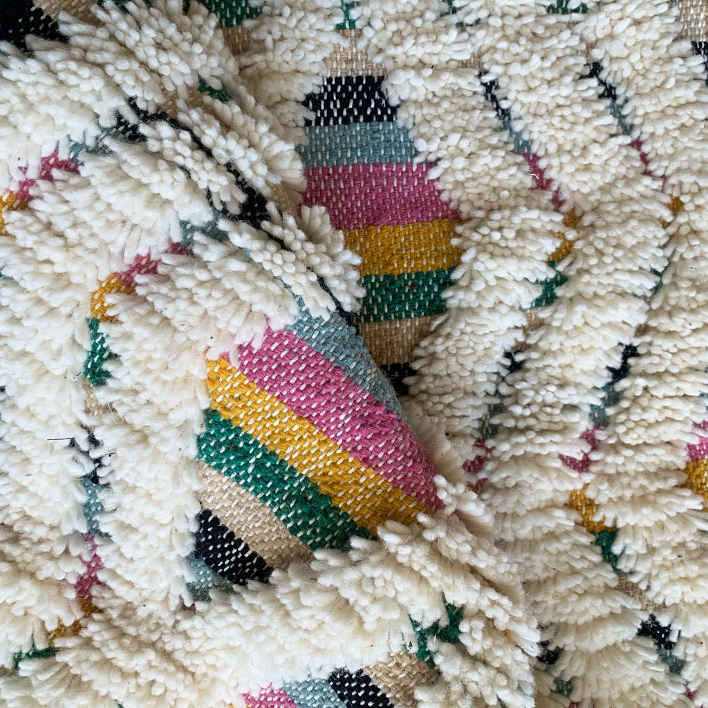 Tapis berbère couloir n°2946 - Marée - 294 x 73 cm