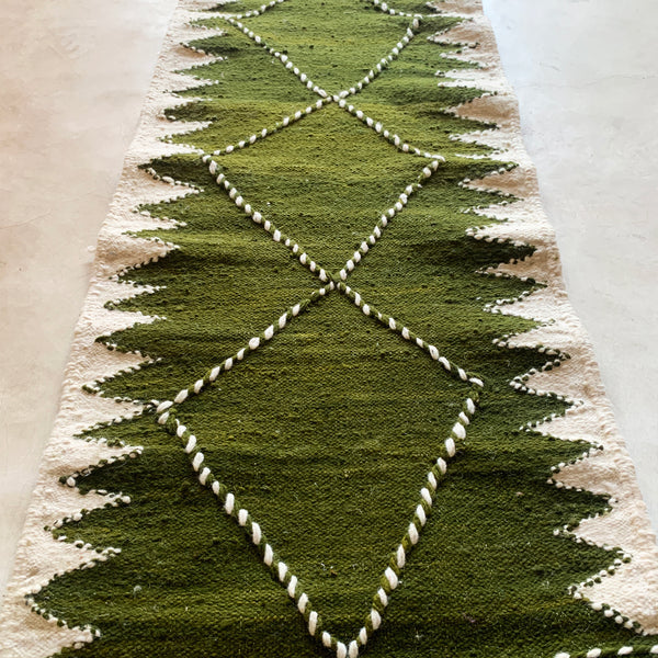 Berber hallway rug n°2808 - Tree - 310 x 81 cm