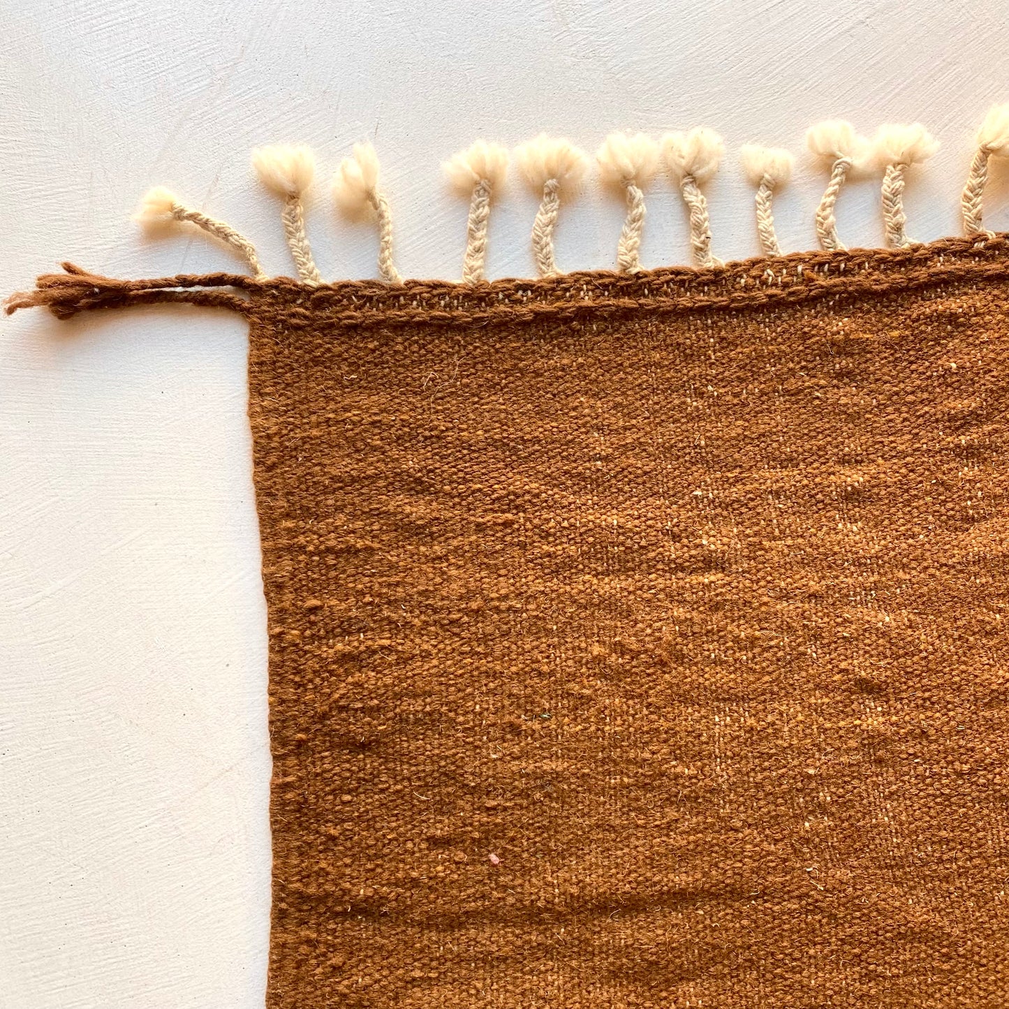 Tapis berbère Kilim n°3233 - Brownie - 246 x 171 cm