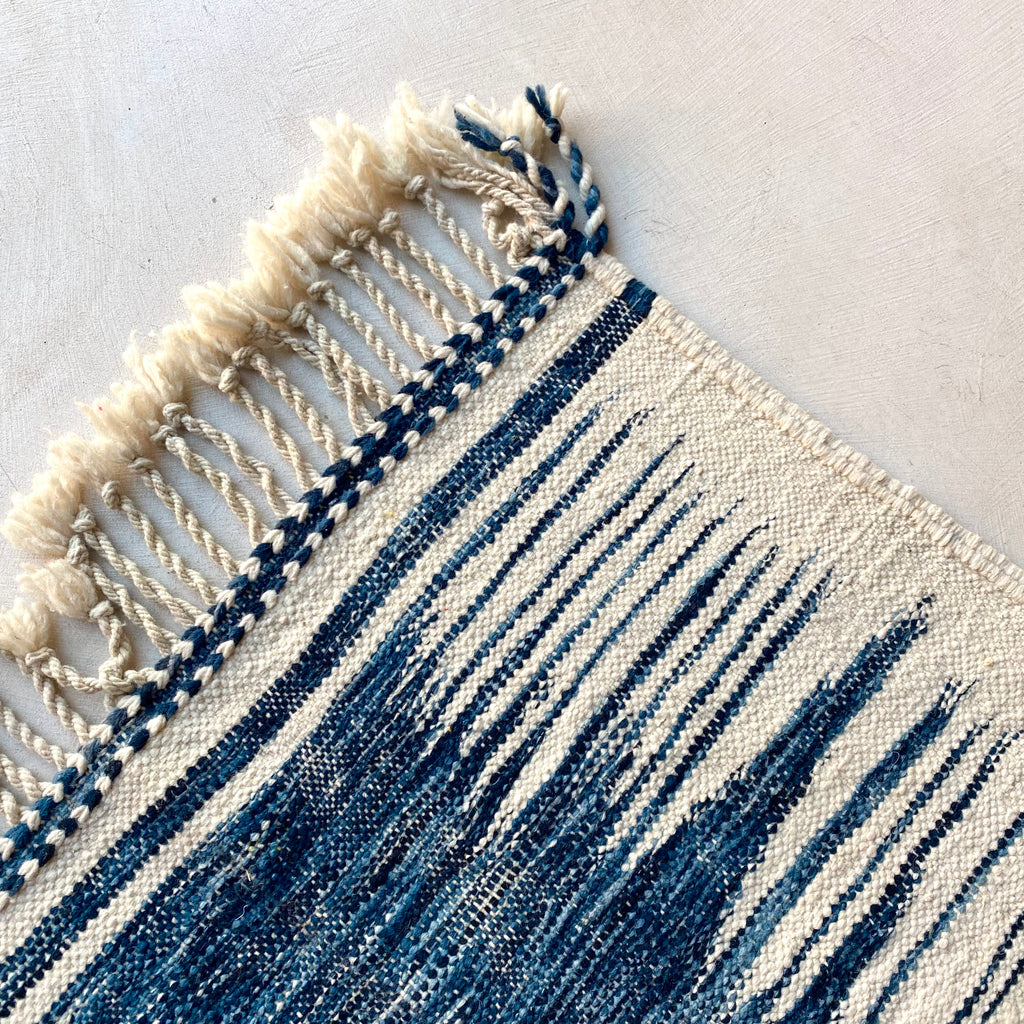 Tapis berbère Kilim n°3143- Azura - 177 x 103 cm