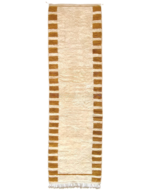 Tapis berbère couloir n°3244 - Duna - 312 x 91 cm
