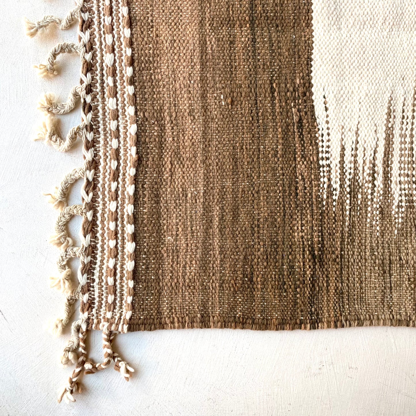 Tapis berbère Kilim n°3150 - Carré - 274 x 160 cm