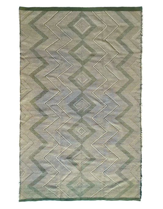 Tapis berbère Zanafi n°3226 - Céleste - 310 x 200 cm
