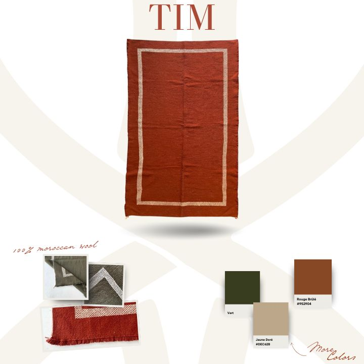 Kilim TIM - Offre personnalisable