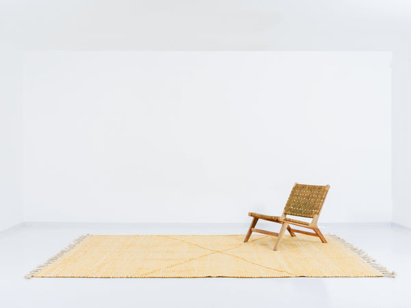 Tapis berbère Zanafi n°2708 - Soleil - 309 x 209 cm