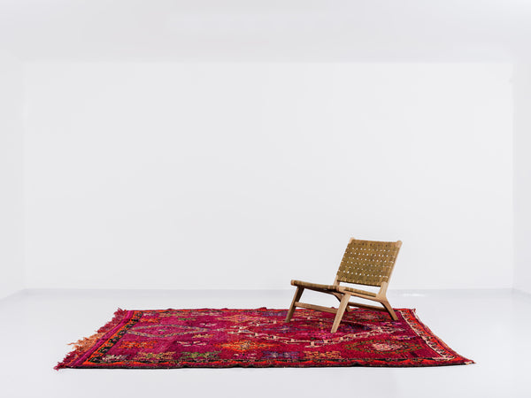 Tapis berbère Boujaad n°1123 - Coco - 263 x 210 cm