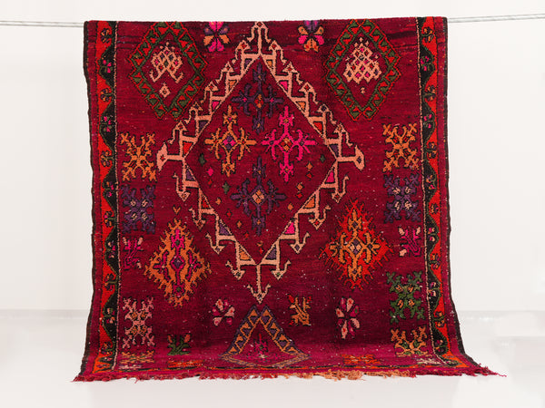 Tapis berbère Boujaad n°1123 - Coco - 263 x 210 cm