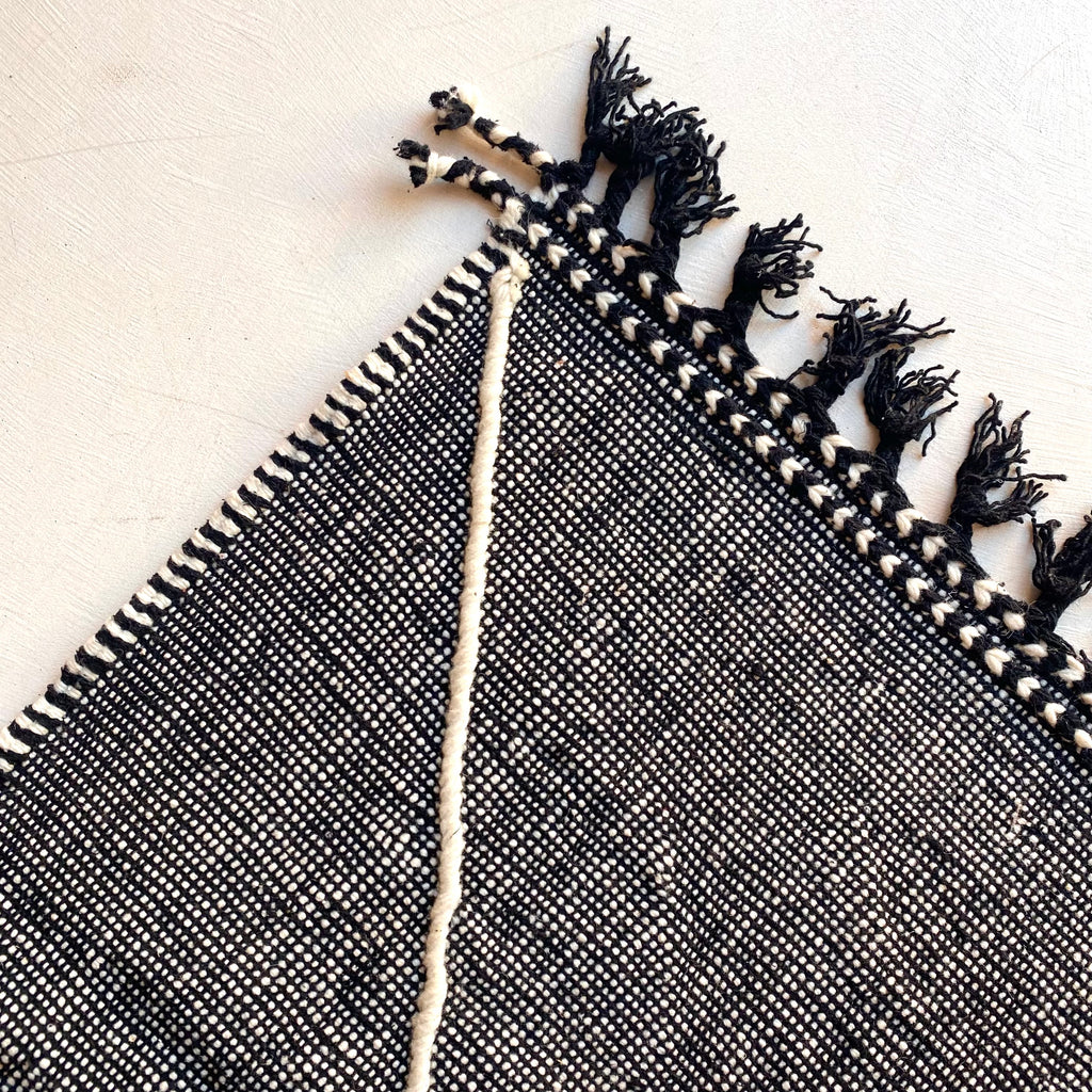 Tapis berbère Kilim n°3239 - Night - 240 x 154 cm