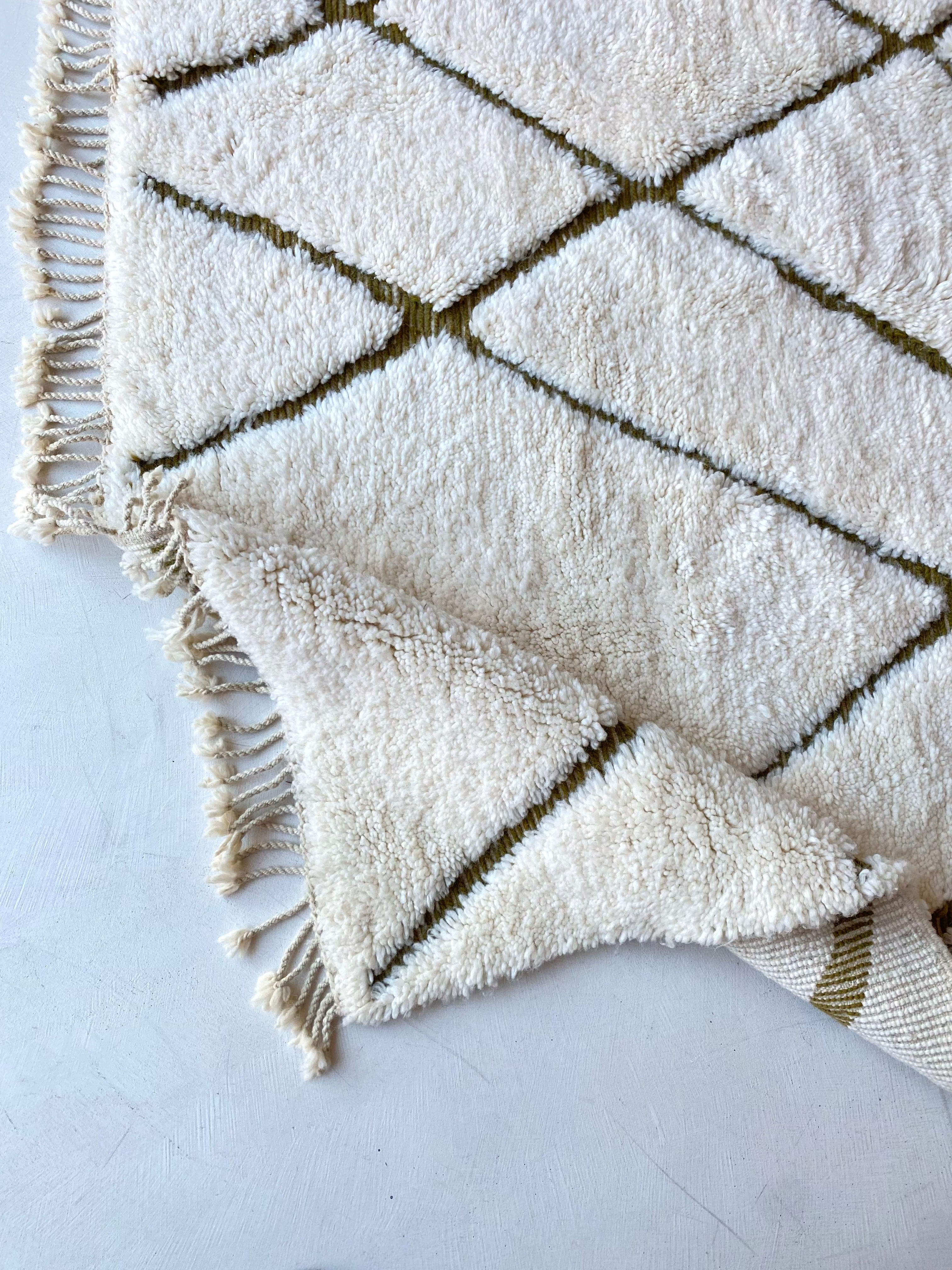 Tapis berbère Beni Ouarain n°3211 - Earth - 302 x 199 cm