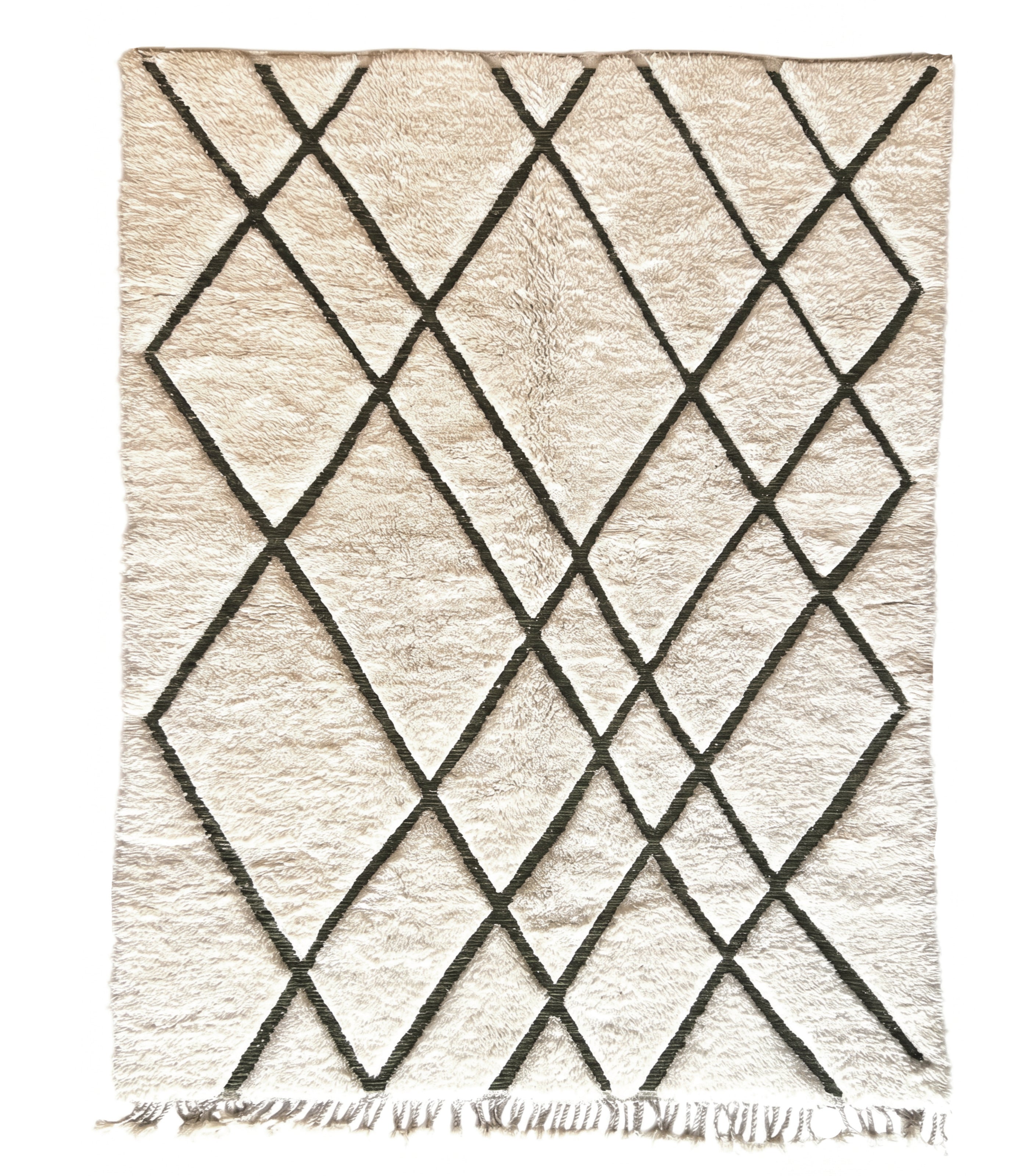 Beni Ouarain Berber rug No. 3212 - Earth PM - 241 x 169 cm
