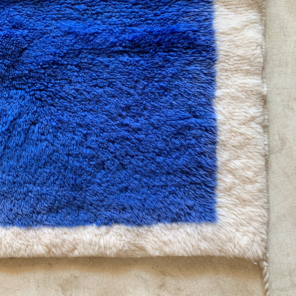 Berber carpet Mrirt no. 3030 - Lagoon