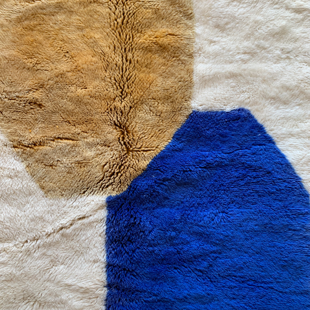 Berber carpet Mrirt no. 3030 - Lagoon