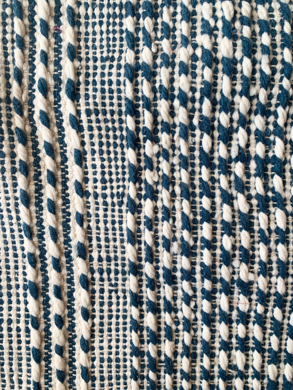 Zanafi Berber rug n°2703 - Petrol - 299 x 201 cm