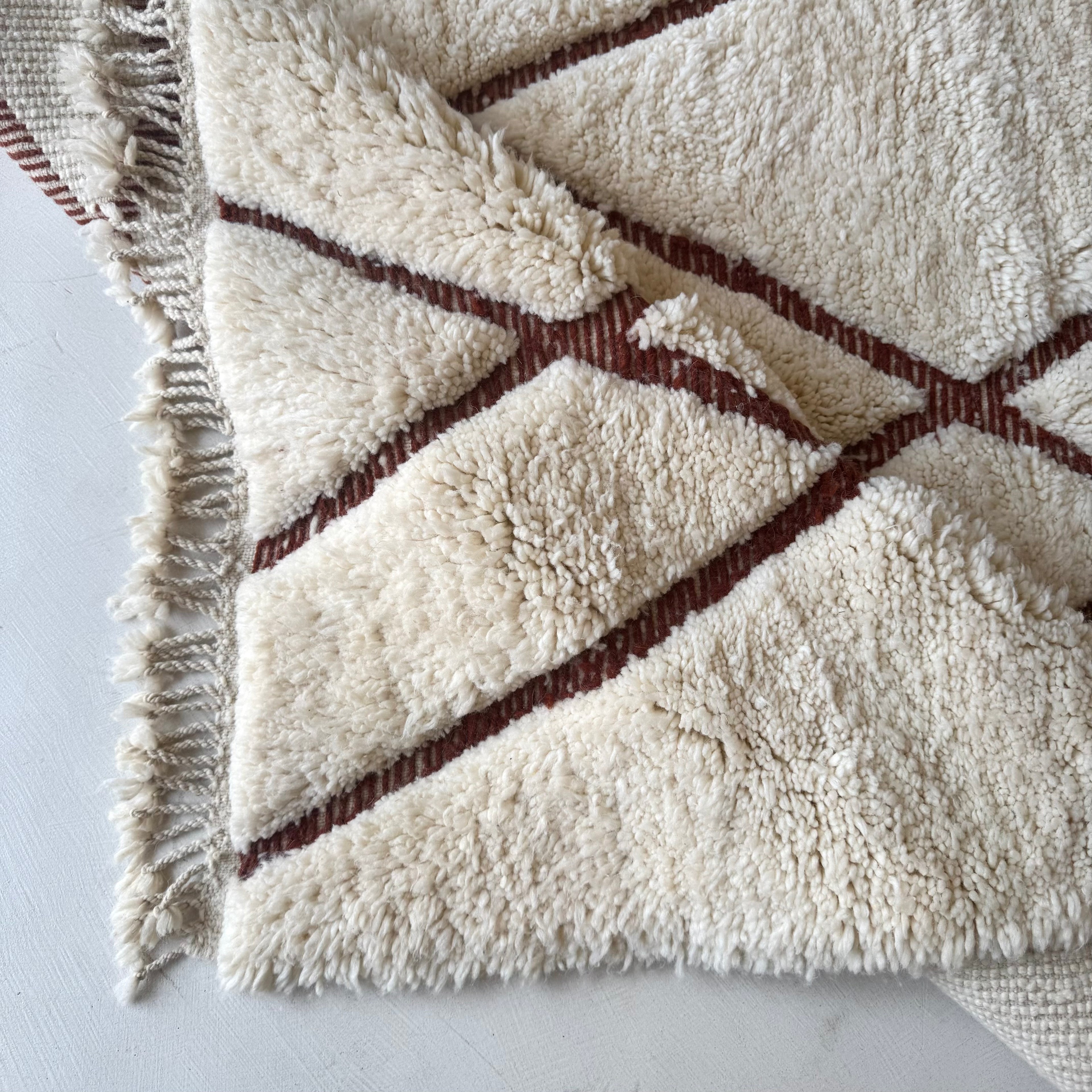 Tapis berbère Beni Ouarain n°3293 - Lareine - 239 x 159 cm