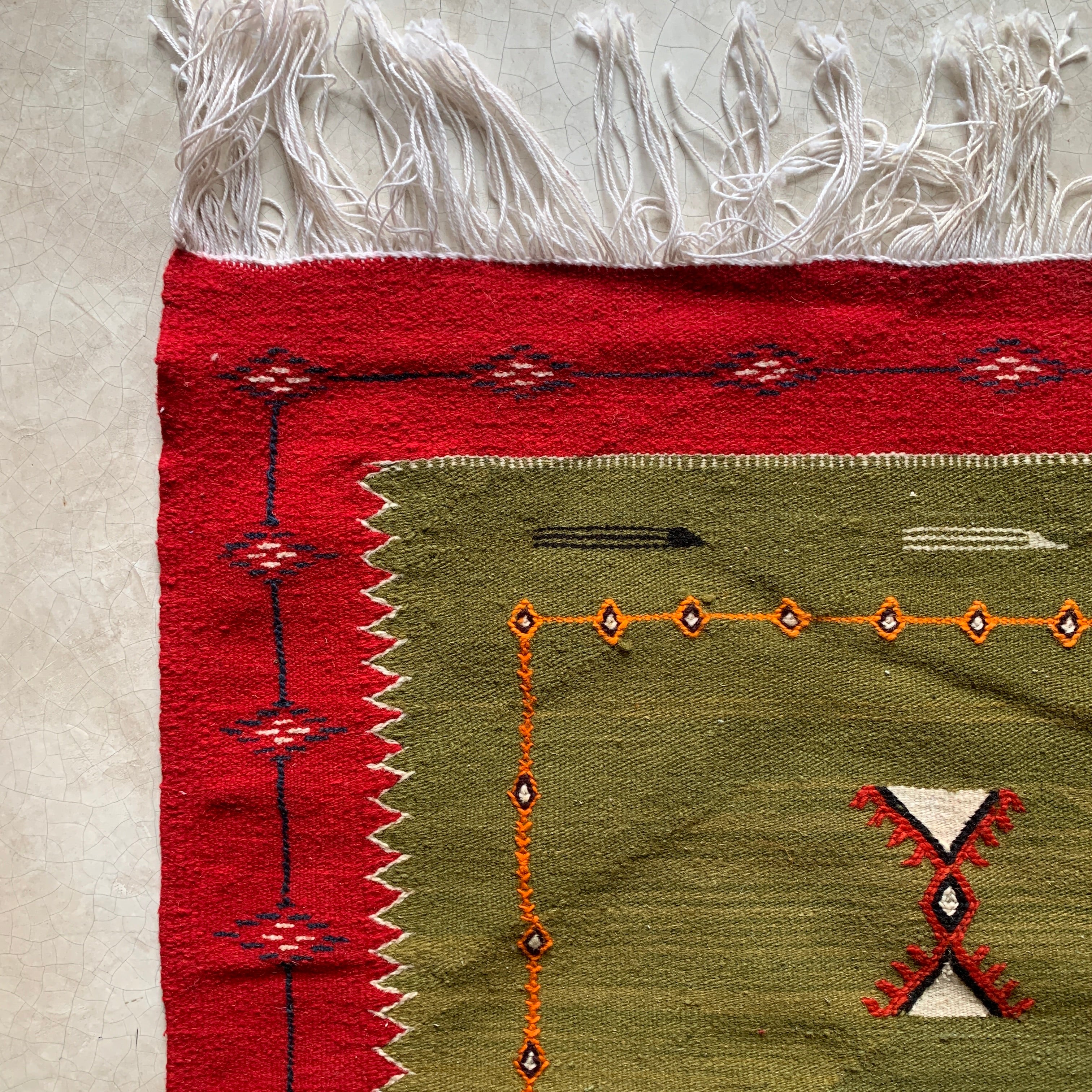 Tapis berbère Kilim Tazenakhat n°3064 - Talilit - 320 x 200 cm