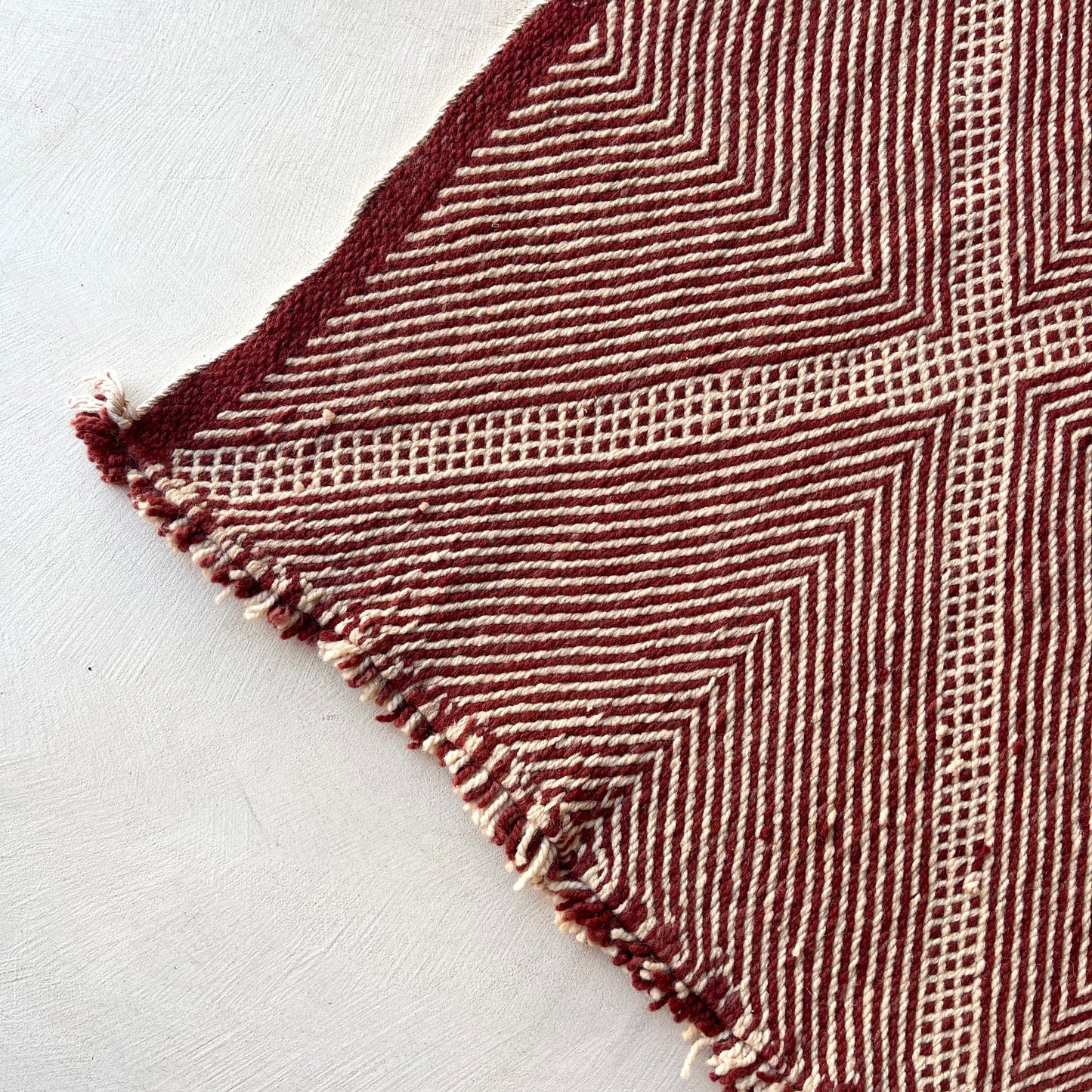 Tapis berbère Kilim n°3103 - Lipstick - 431 x 304 cm