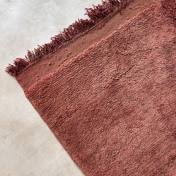 Berber rug Boujaad n°2888 - Garnet - 248 x 148 cm