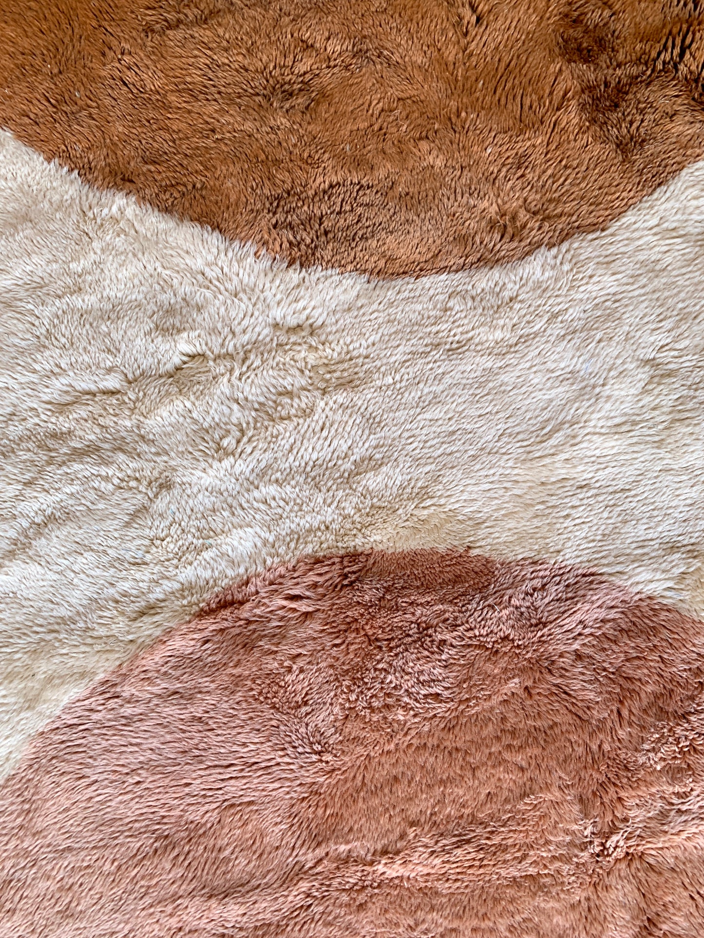 Tapis berbère Mrirt Rond n°3114 - Lunor - ⌀ 352 cm