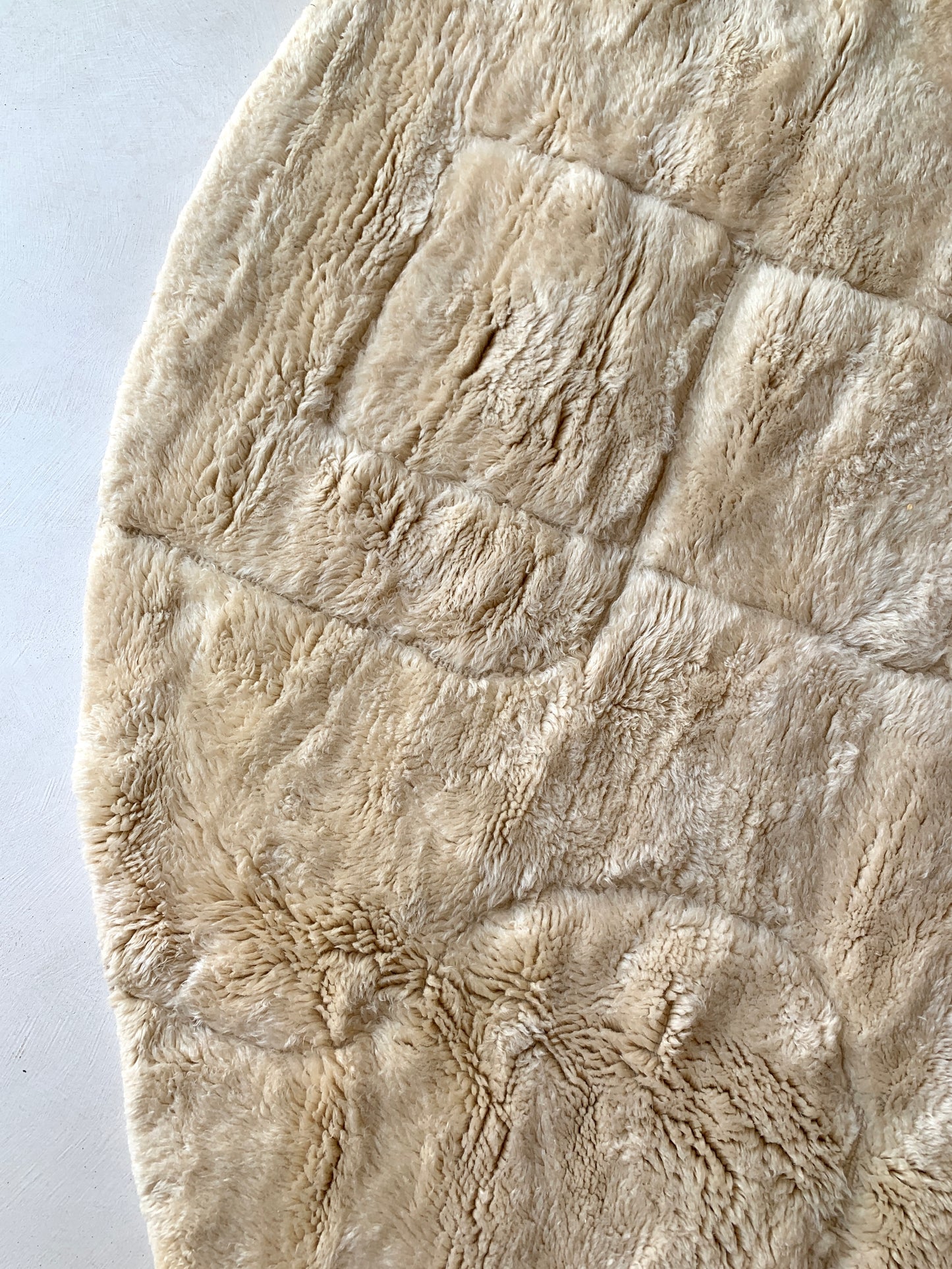 Tapis berbère Mrirt Oval n°3115 - Lunis - ⌀ 387 cm