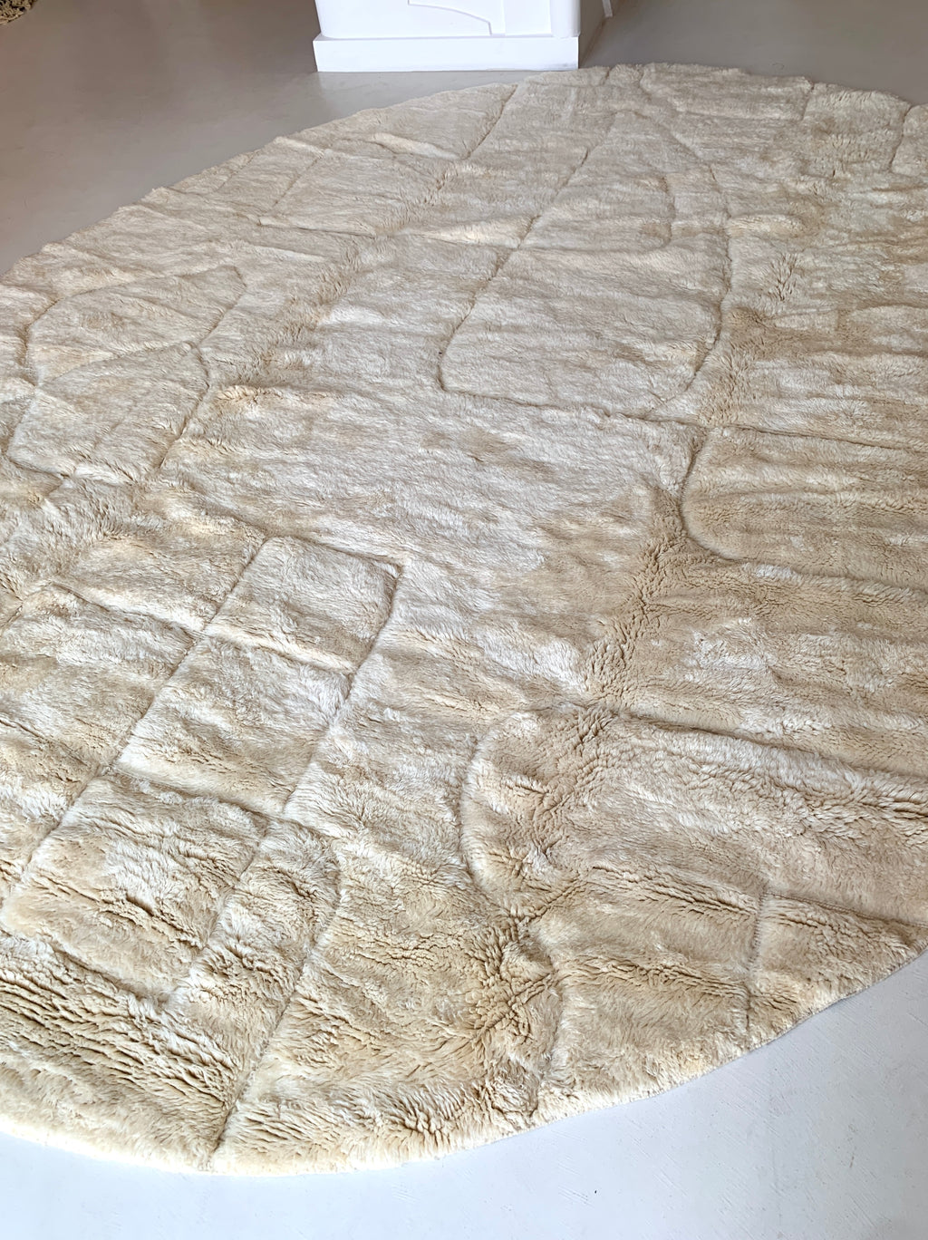 Berber rug Mrirt n°2903 - Fleece - 314 x 208 cm