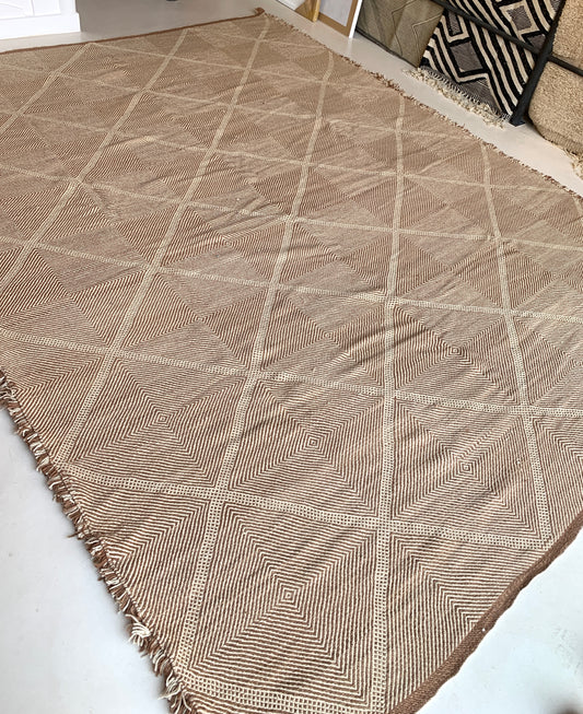 Tapis berbère Kilim n°3097 - Neyra - 406 x 307 cm