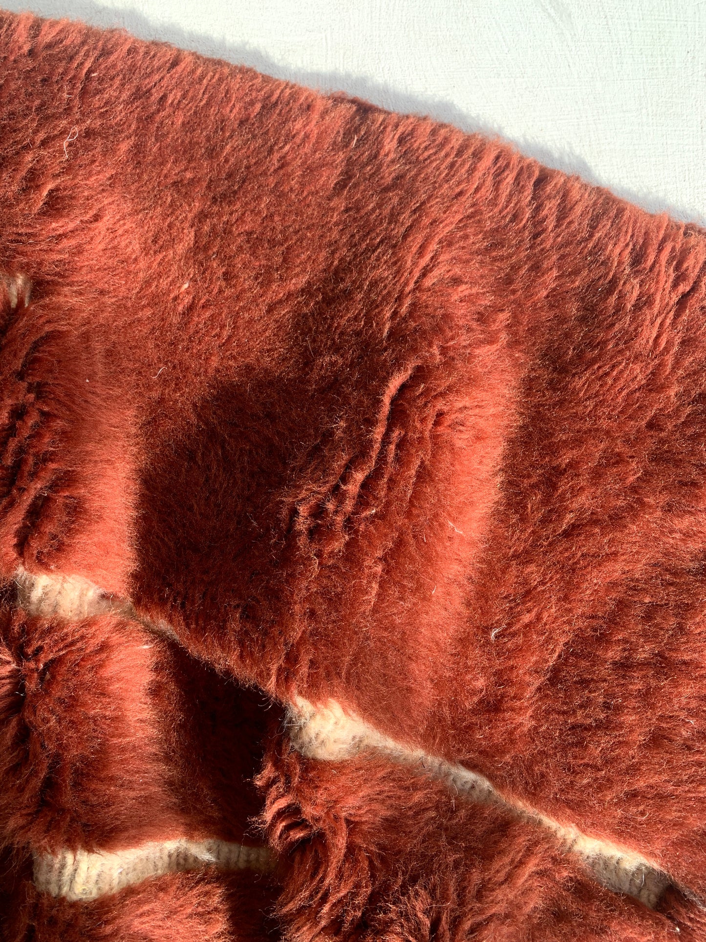 Tapis berbère Mrirt couloir n°3133 - Stone