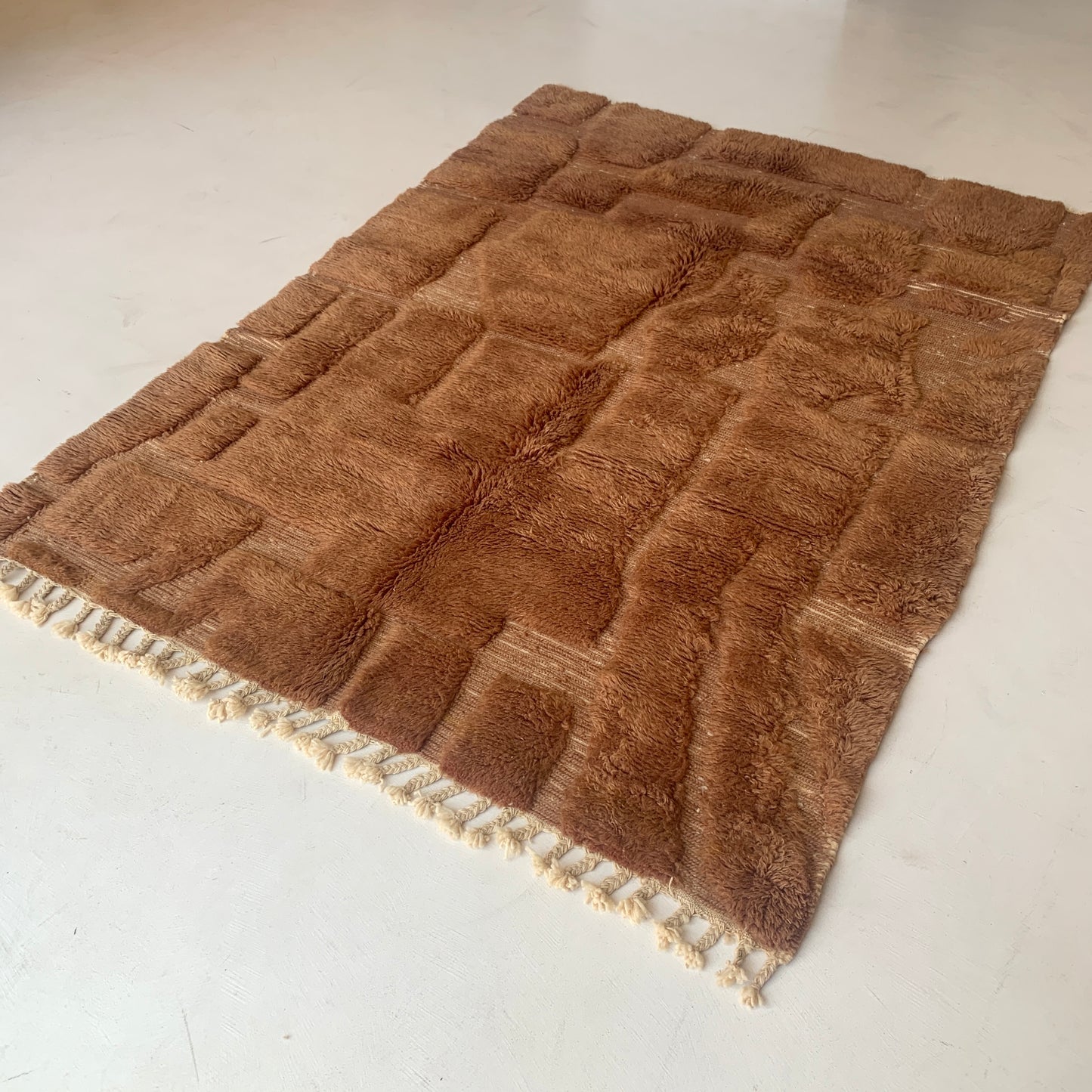 Tapis berbère Mrirt n°3124 - Ourse - 217 x 159 cm
