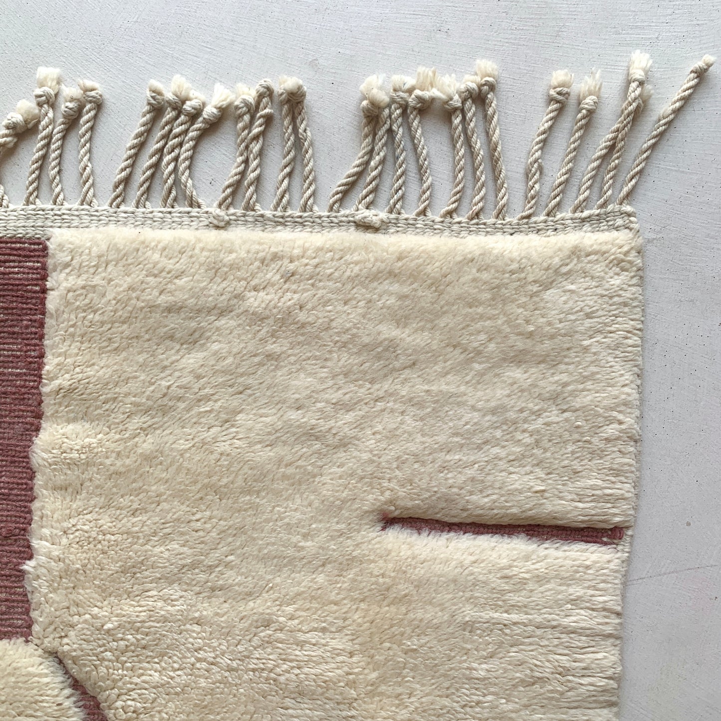 Tapis berbère Mrirt n°3126 - Rusty - 290 x 212 cm