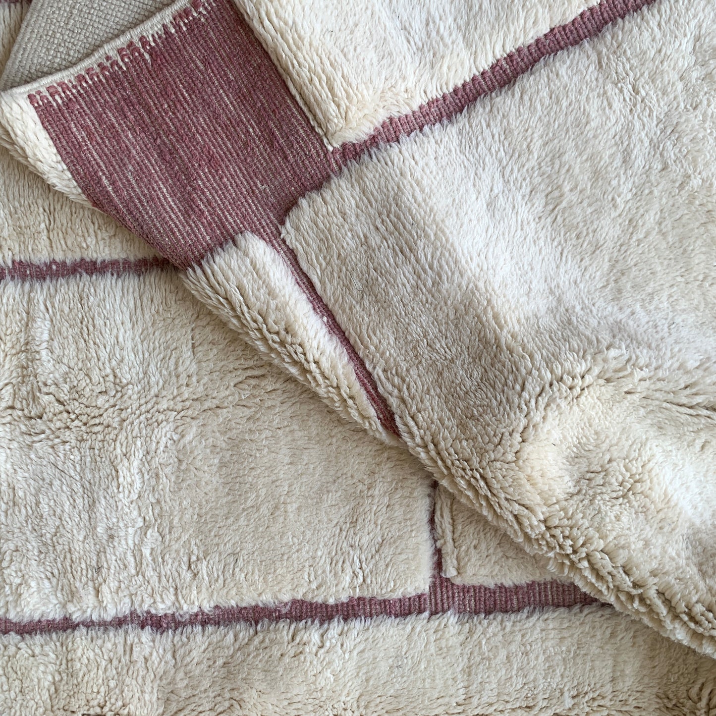 Tapis berbère Mrirt n°3126 - Rusty - 290 x 212 cm