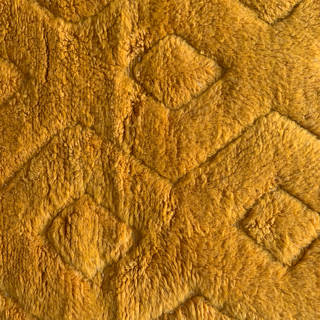 Tapis berbère Mrirt n°3125 - Safran - 313 x 202 cm