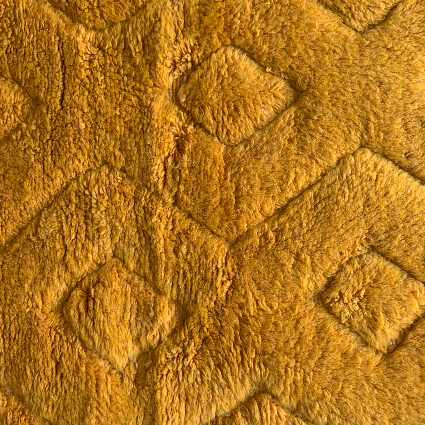 Tapis berbère Mrirt n°3125 - Safran - 313 x 202 cm