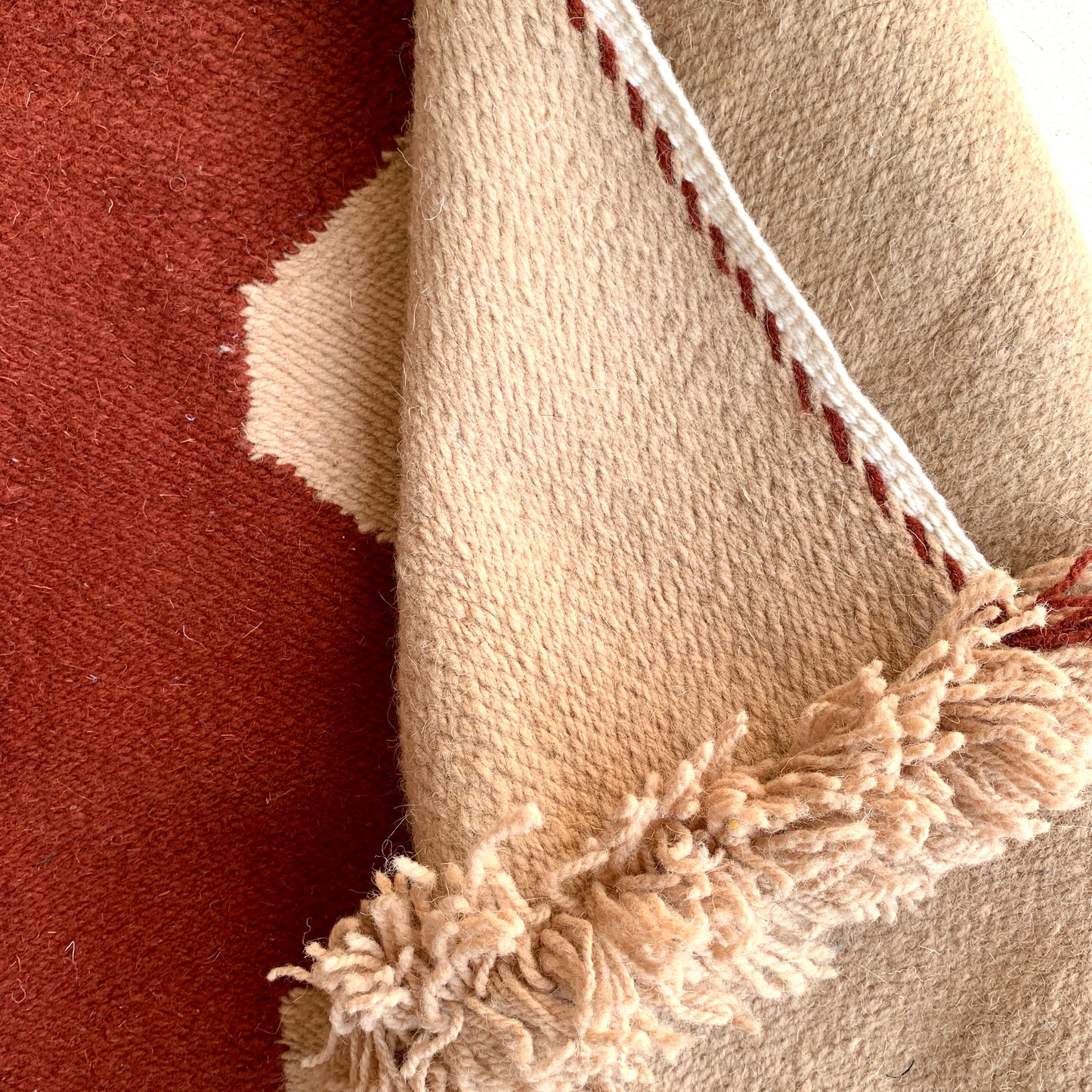 Tapis berbère Kilim n°3120 - Souffle - 110 x 74 cm