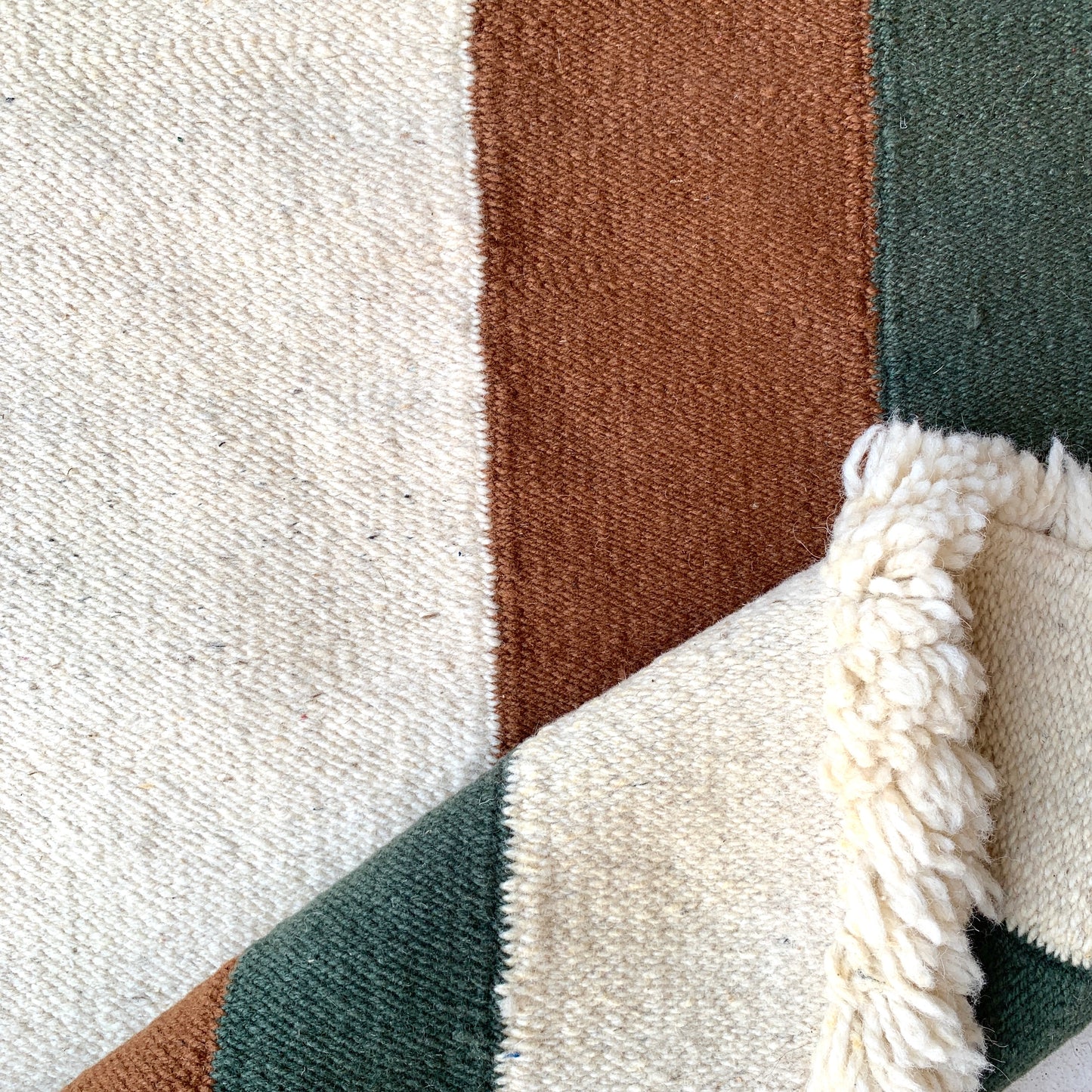 Tapis berbère Kilim n°3121 - Terra -