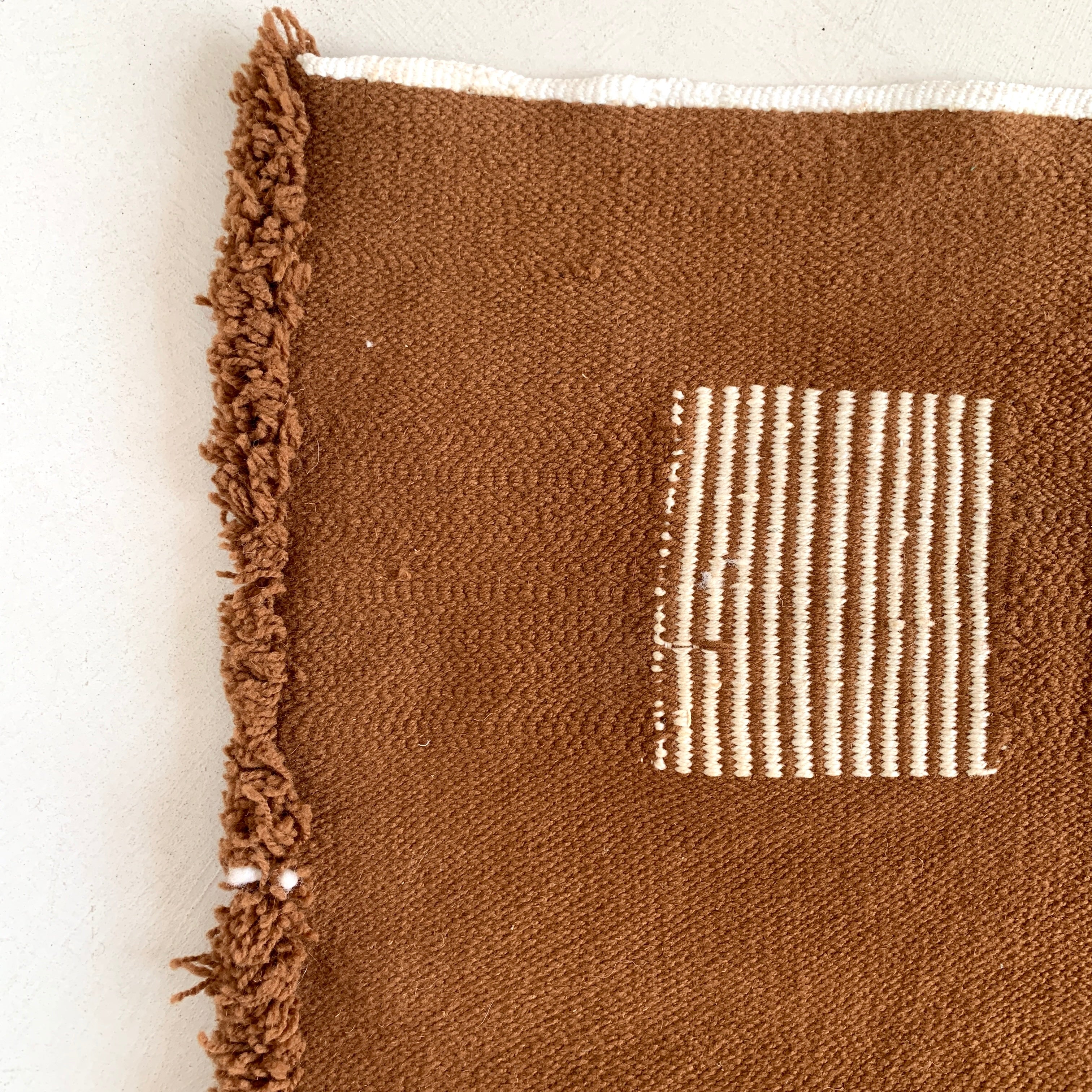 Tapis berbère Kilim n°3119 - Cailloux - 184 x 110 cm