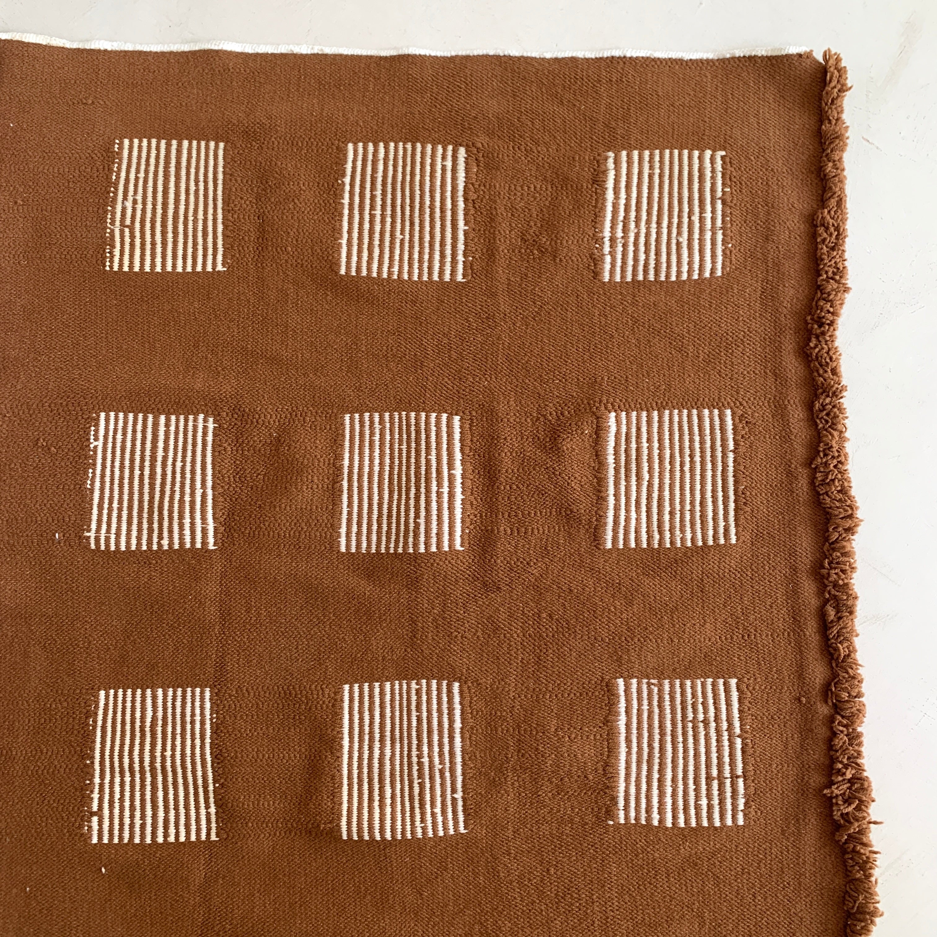 Tapis berbère Kilim n°3119 - Cailloux - 184 x 110 cm