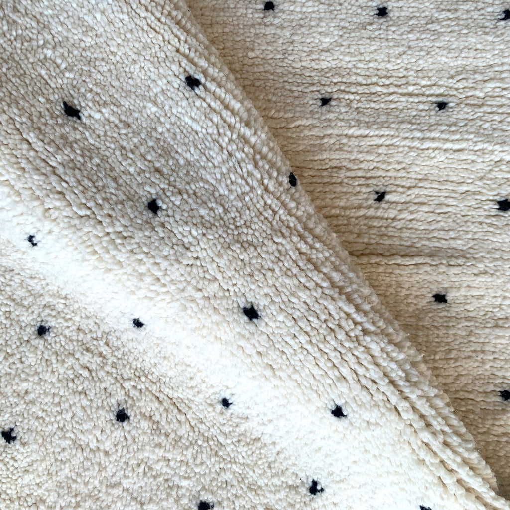 Berber hallway rug n°2736 - Vanilla - 303 x 78 cm