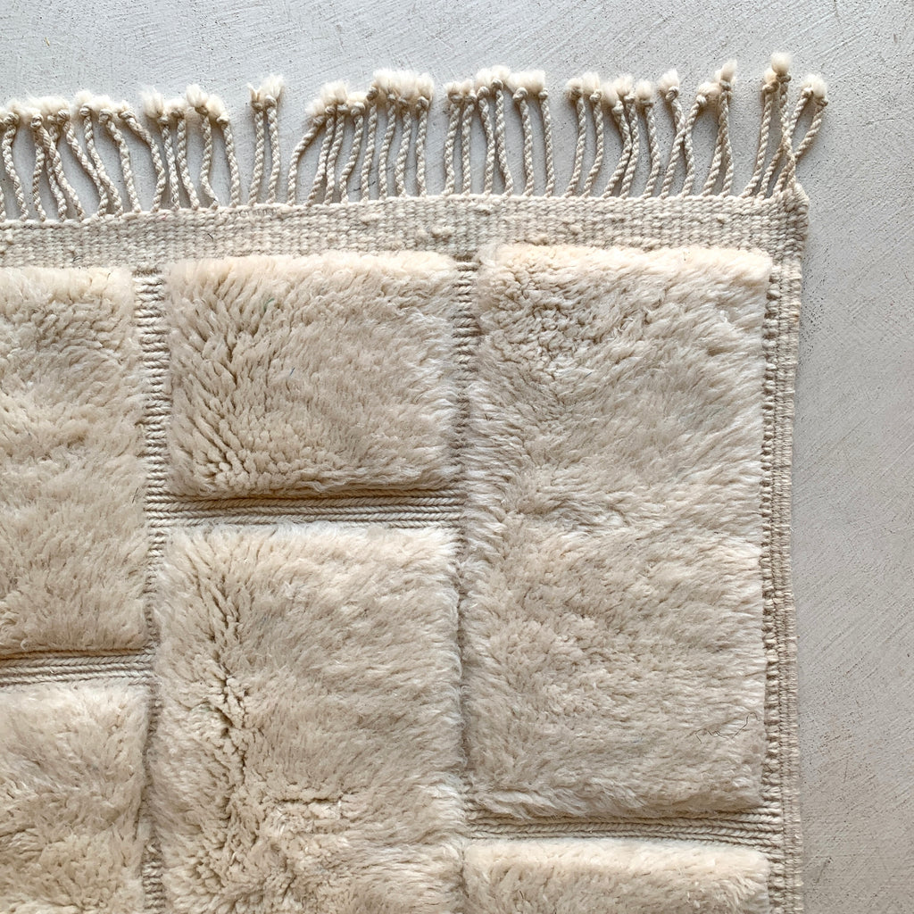 Tapis berbère Mrirt n°3183 - Luna - 249 x 149 cm