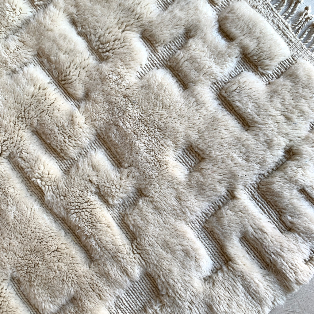 Mrirt Berber rug n°2900 - Lagoon - 245 x 157 cm