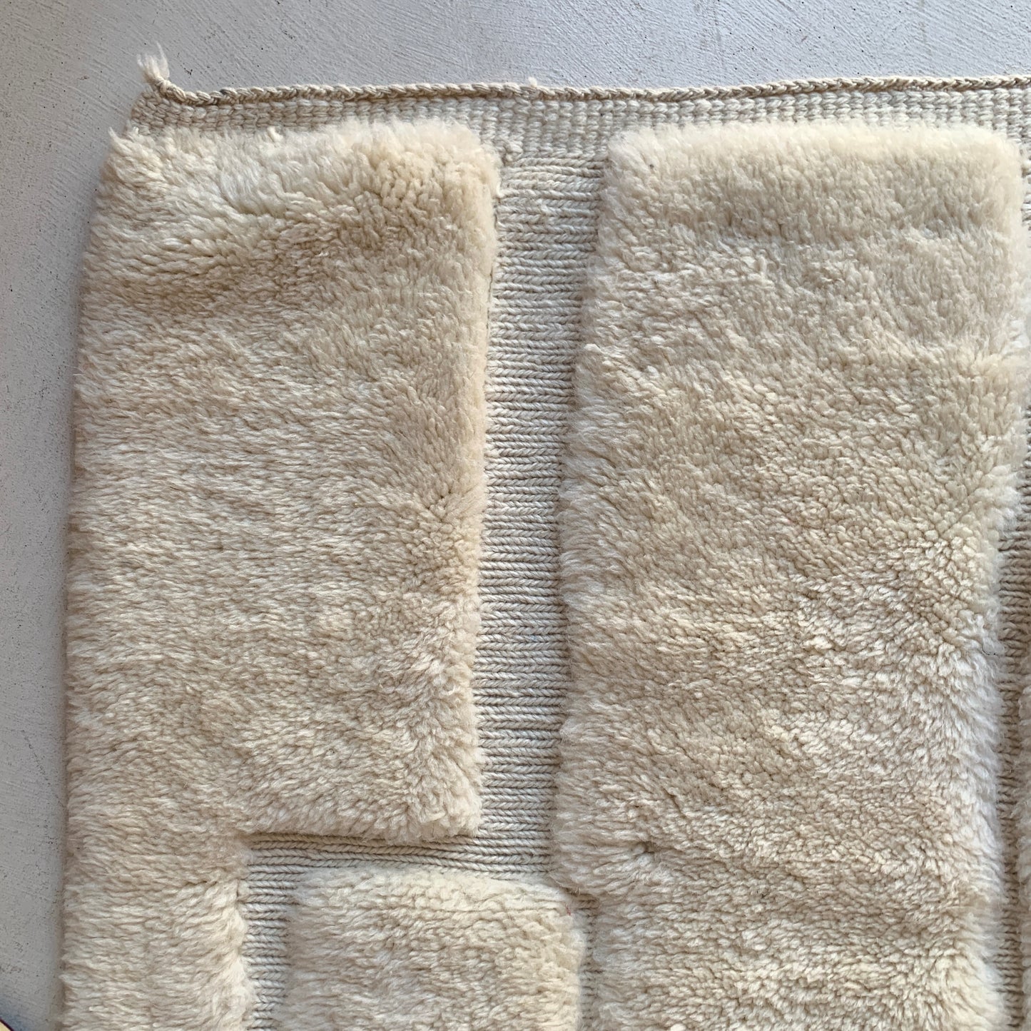 Tapis berbère Mrirt n°3200 - Blanca - 300 x 255 cm