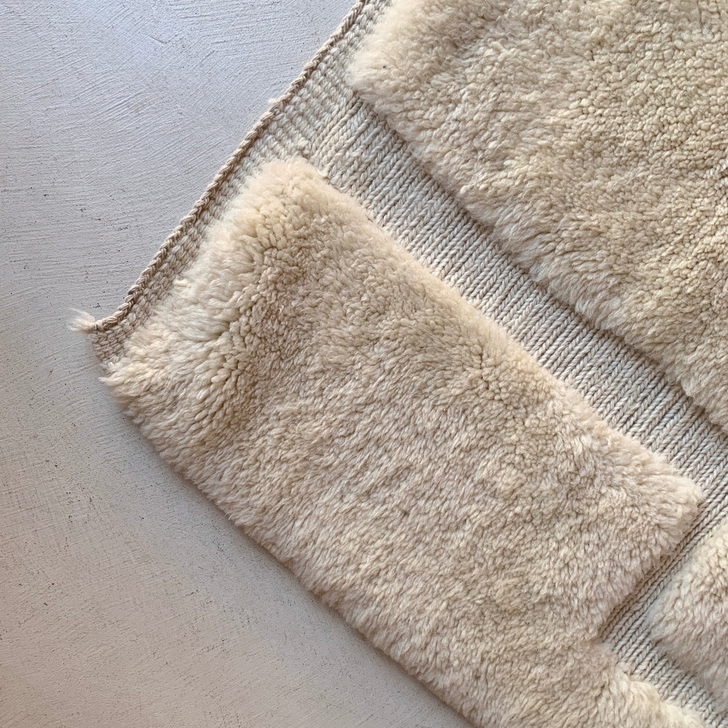 Tapis berbère Mrirt n°3200 - Blanca - 300 x 255 cm