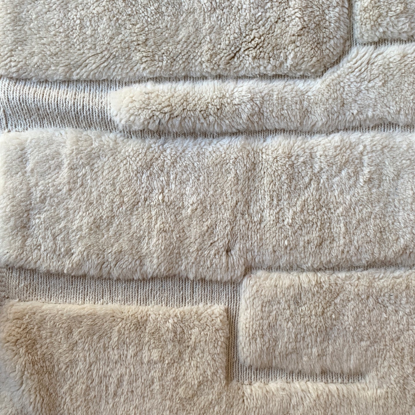 Tapis berbère Mrirt n°3200 - Blanca - 300 x 255 cm